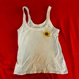 O’Neill tank top with sunflower